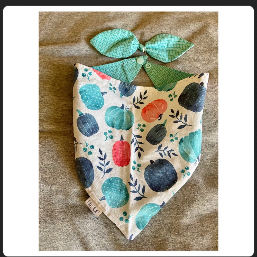 Reversible Dog Bandana